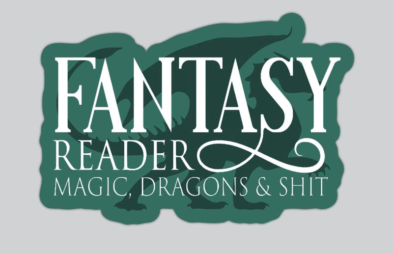Vinyl sticker - Fantasy Reader | Magic & Dragons & Shit