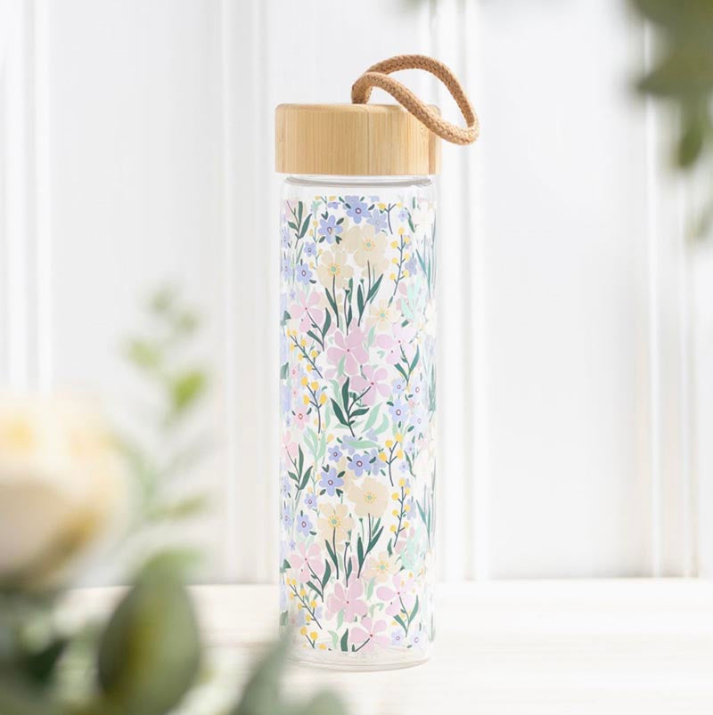 Vattenflaska 550 ml | Cottage garden