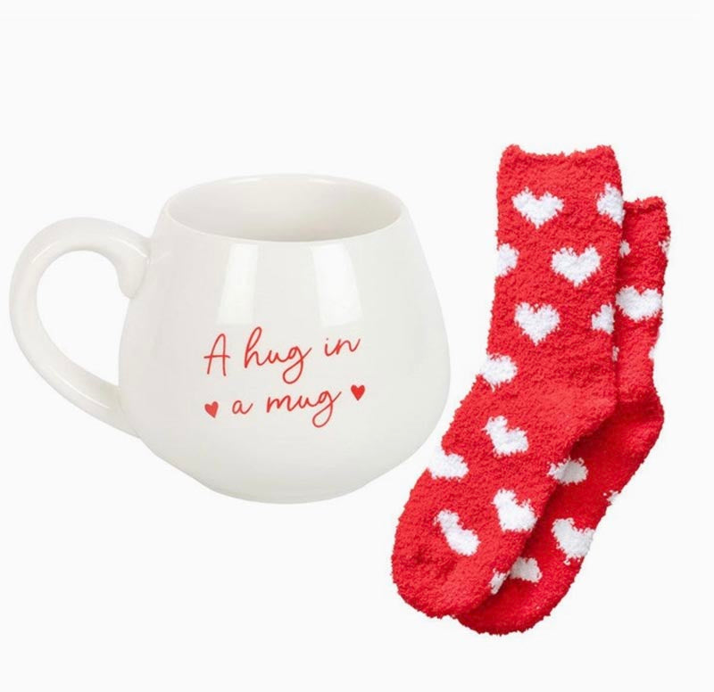 Mugg med sockor - A hug in a mug