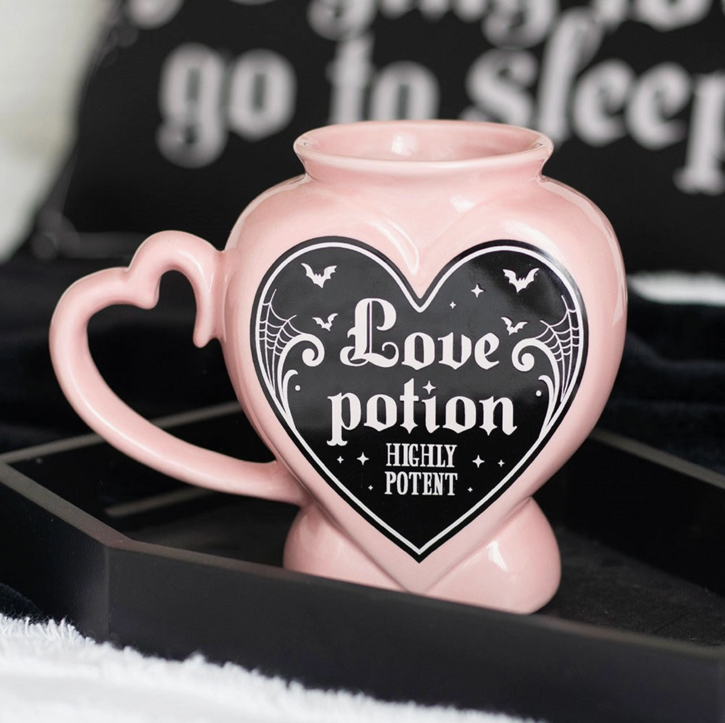 Hjärtformad mugg - Love potion