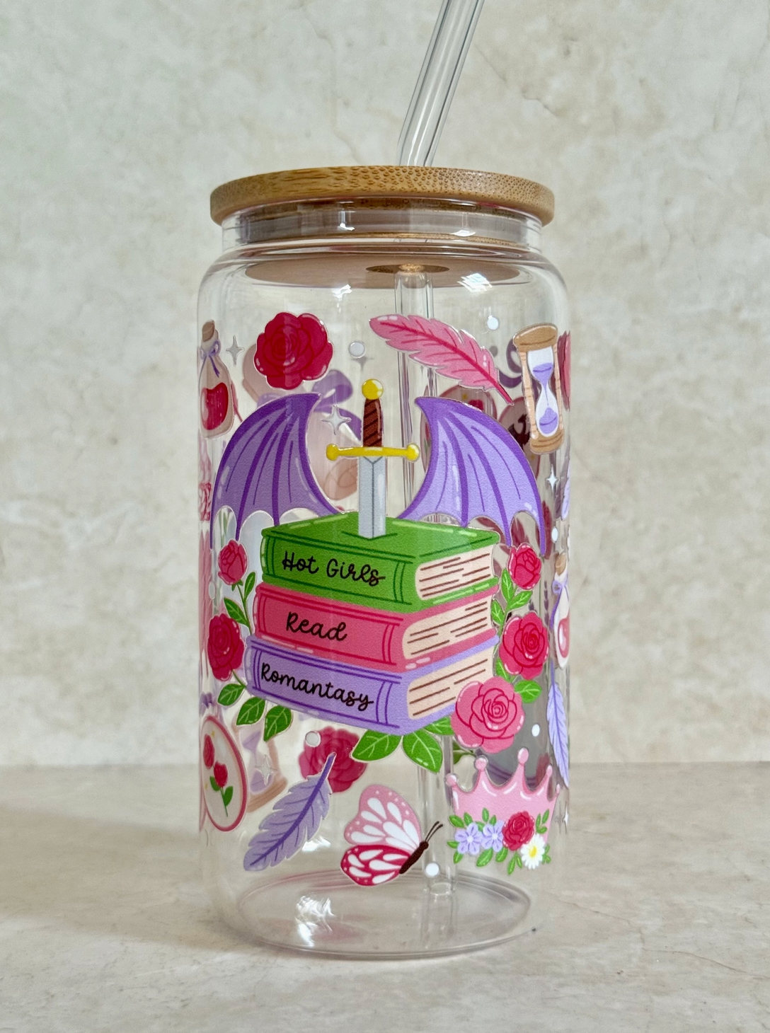 Glas - Hot girls read romantasy