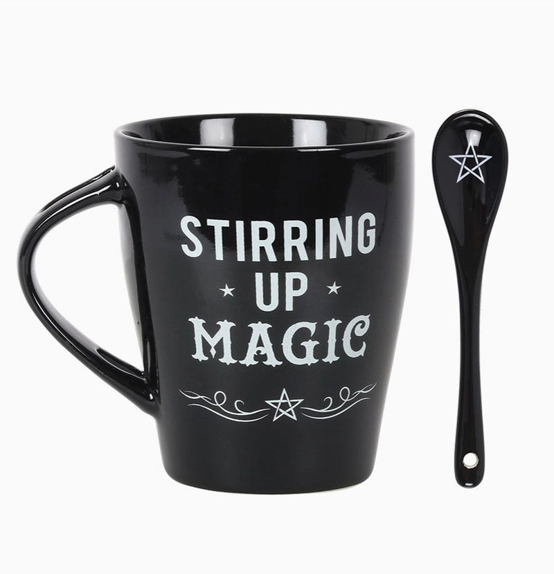 Mugg med sked - Stirring up magic