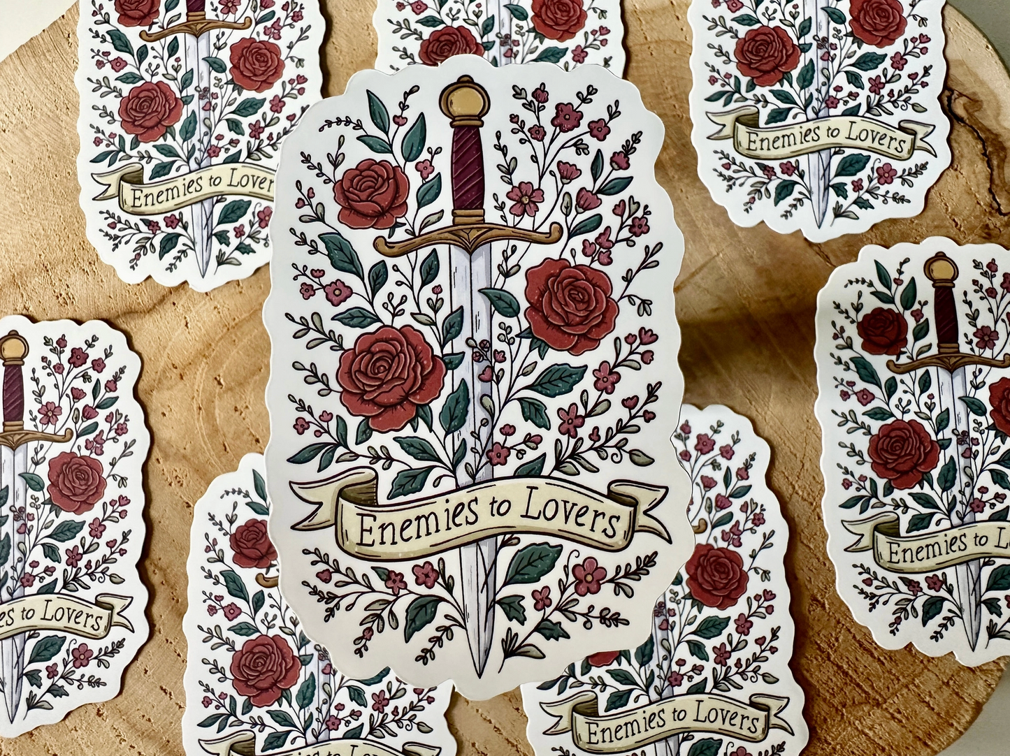 Vinyl sticker - Enemies to lovers