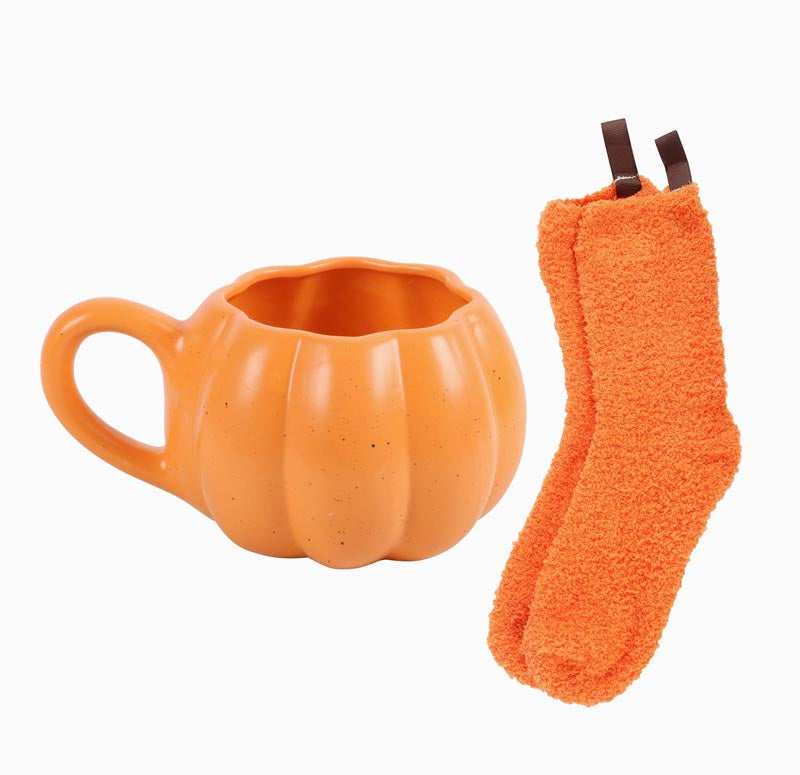 Mugg med sockar - Pumpa