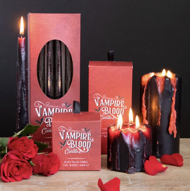 8-pack ljus - Vampire blood