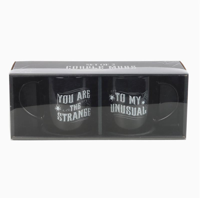 Set med muggar - You're the strange to my unusual