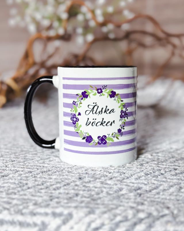 Mugg - Älska böcker
