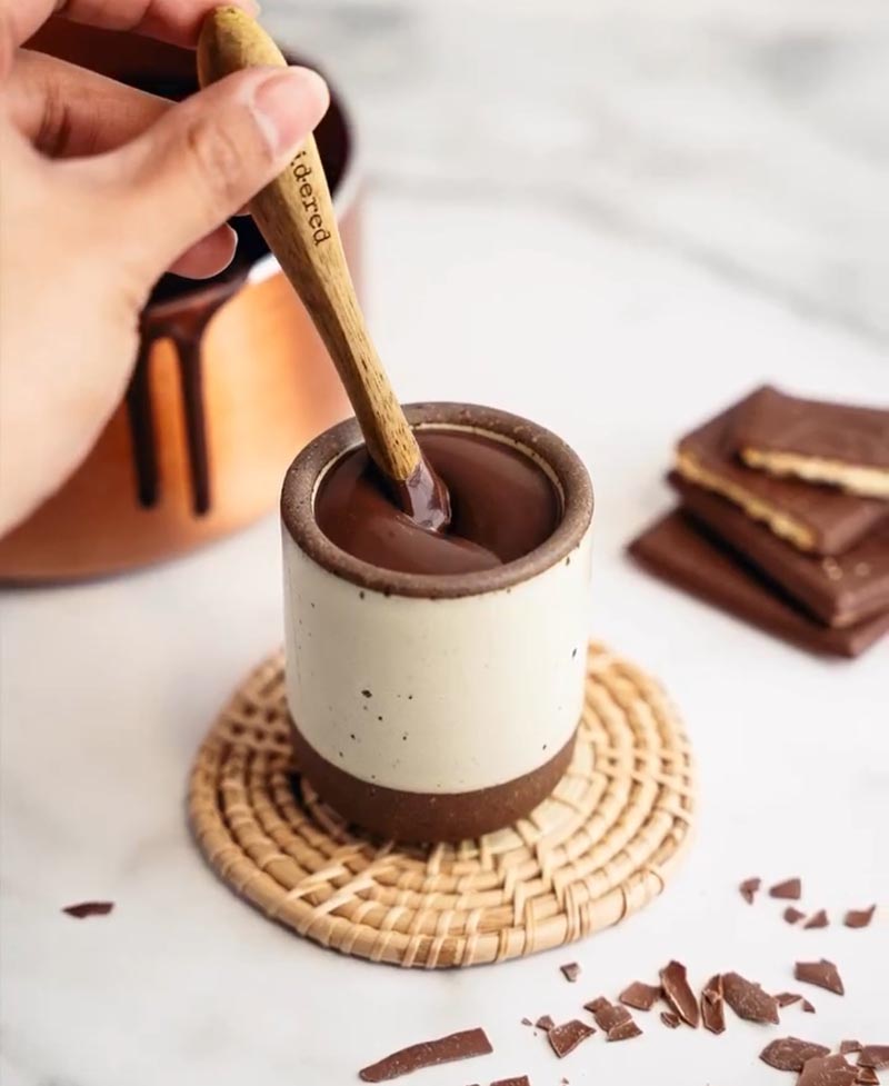 Varm choklad - Mörk mjölkchoklad | 245g