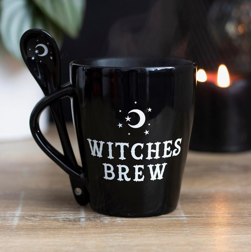 Mugg med sked - Witches Brew