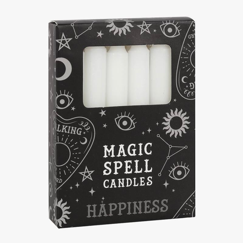Magiska ljus | Vit - Happiness