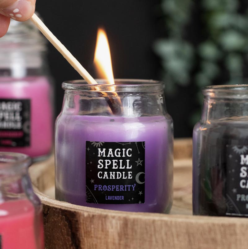 Doftljus - Lavender 'prosperity' Magic Spell