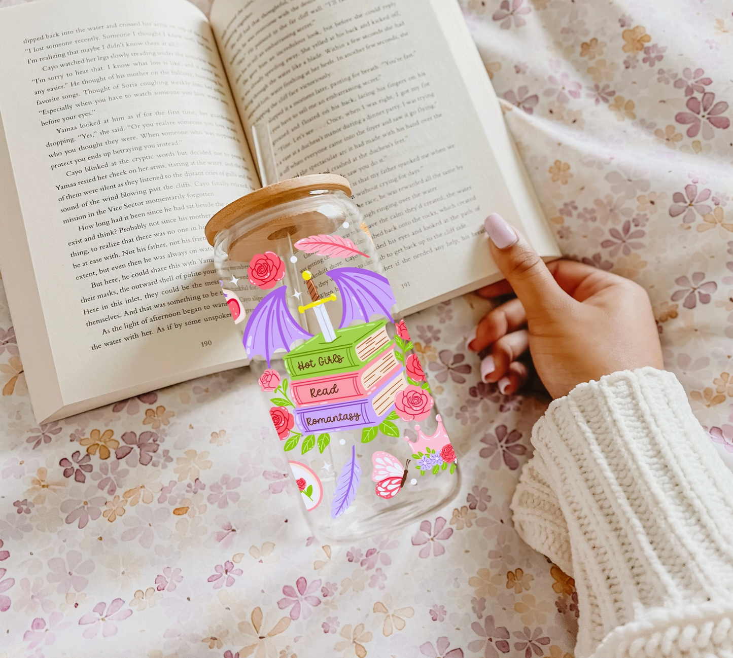 Glas - Hot girls read romantasy