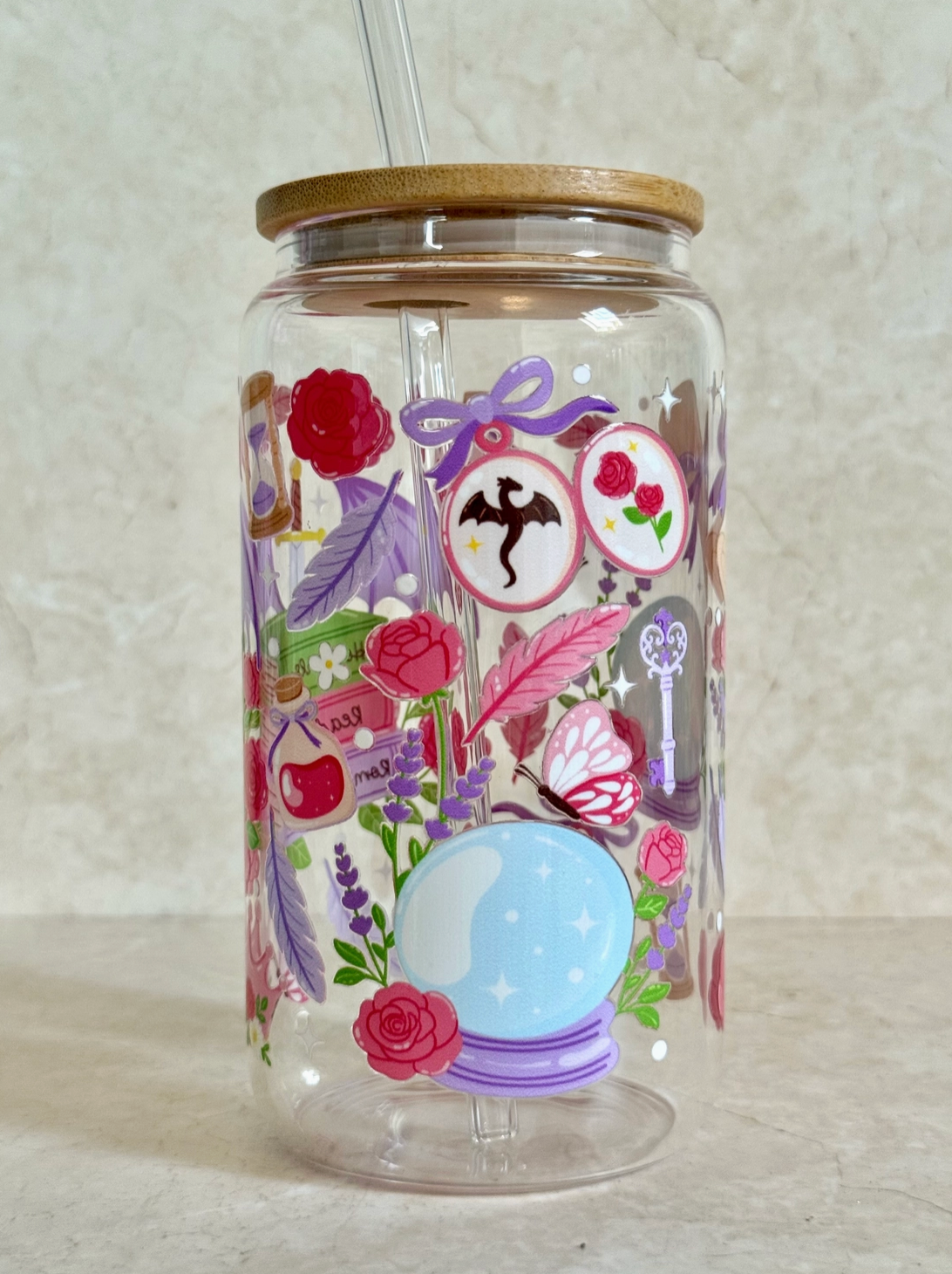 Glas - Hot girls read romantasy