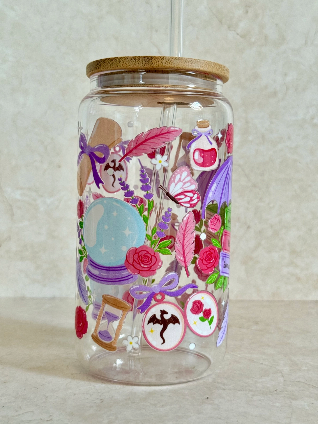 Glas - Hot girls read romantasy