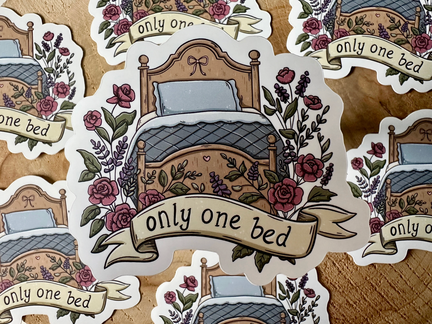 Vinyl sticker - Only one bed