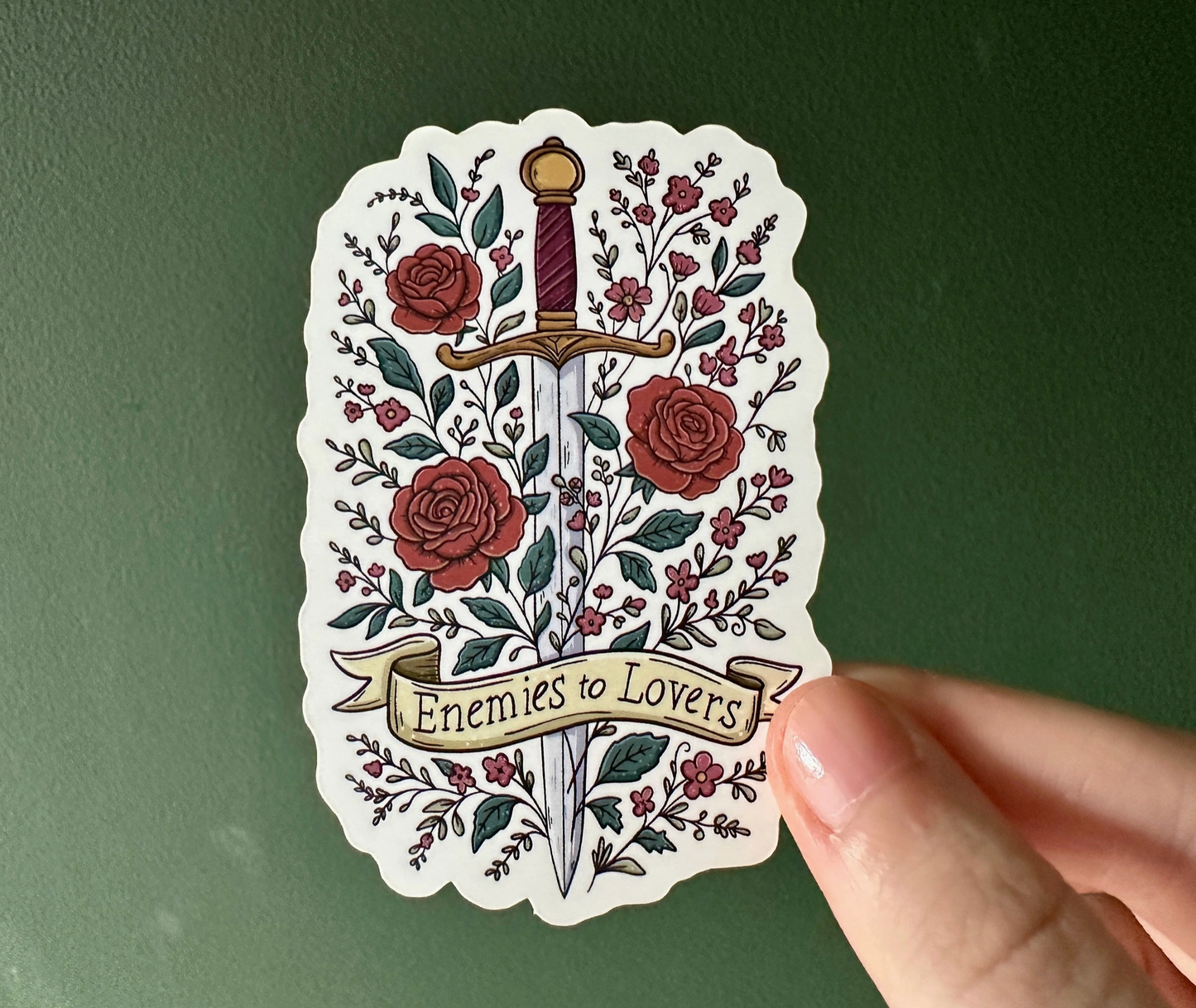 Vinyl sticker - Enemies to lovers