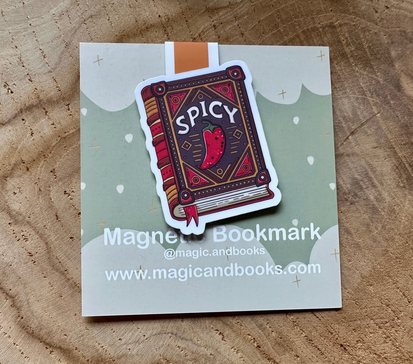 Magnetiskt bokmärke - Spicy