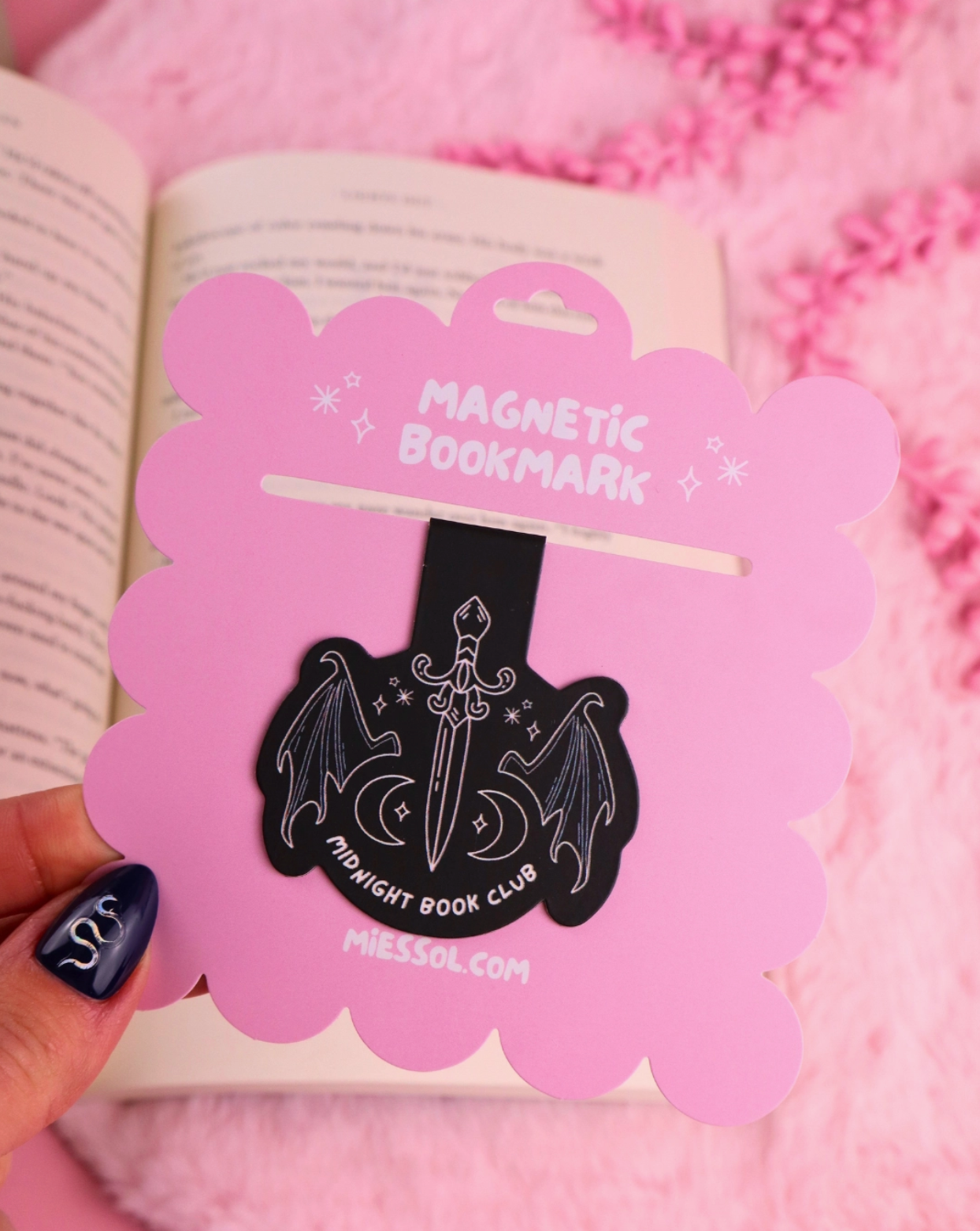 Magnetiskt bokmärke - Midnight book club