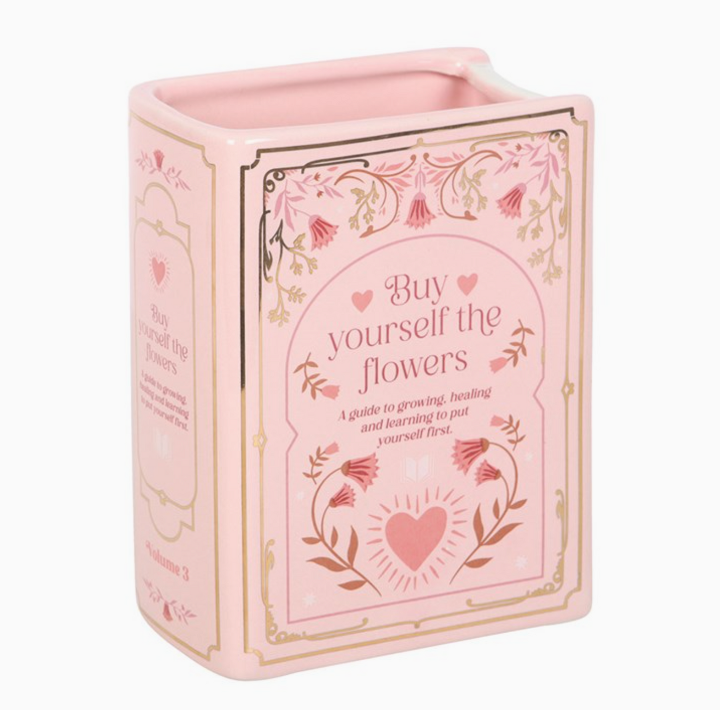 Bokformad vas | Buy yourself the flowers
