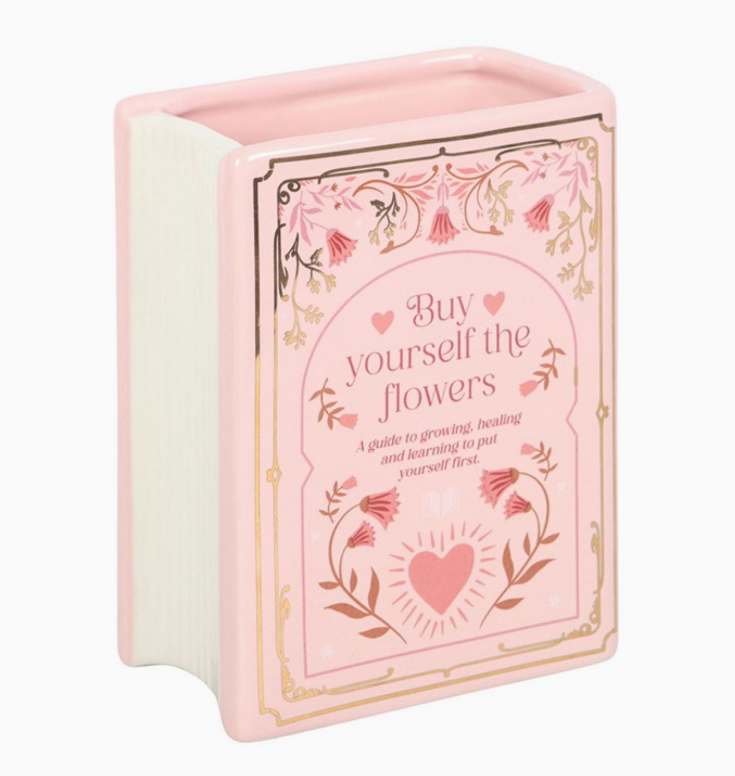Bokformad vas | Buy yourself the flowers