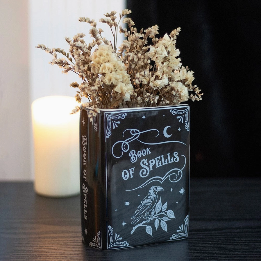 Bokformad vas | Raven - Book of spells