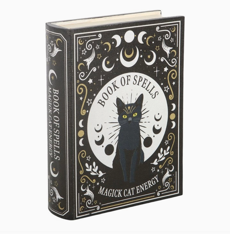 Bokformad förvaringslåda | Magick Cat Energy