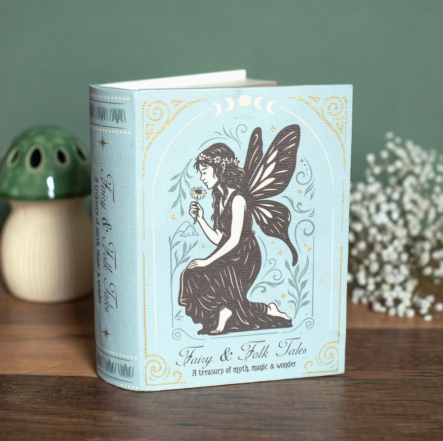 Bokformad förvaringslåda | Fairy and folk tales