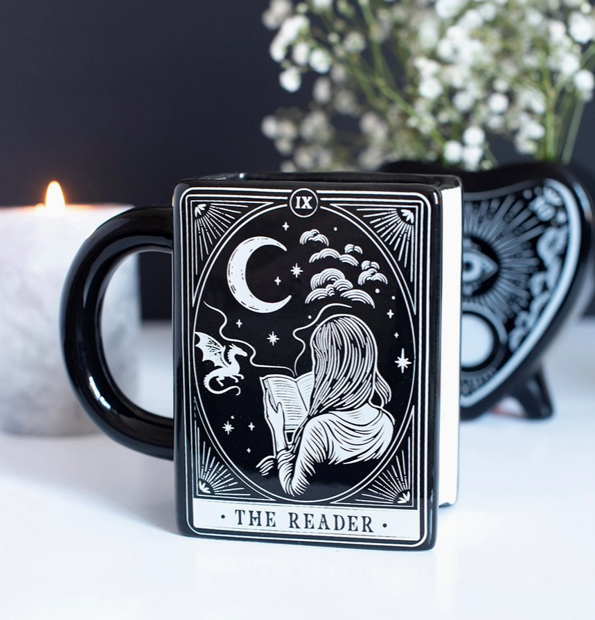 Bokformad mugg - The reader