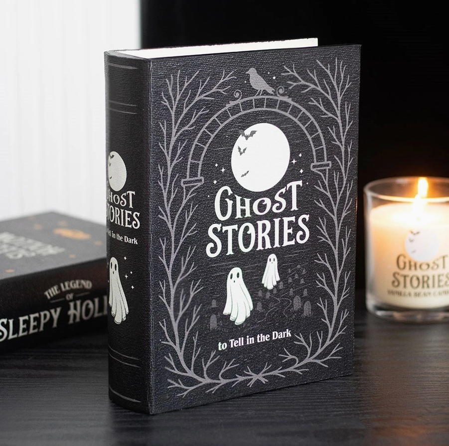 Bokformad förvaringslåda | Ghost stories