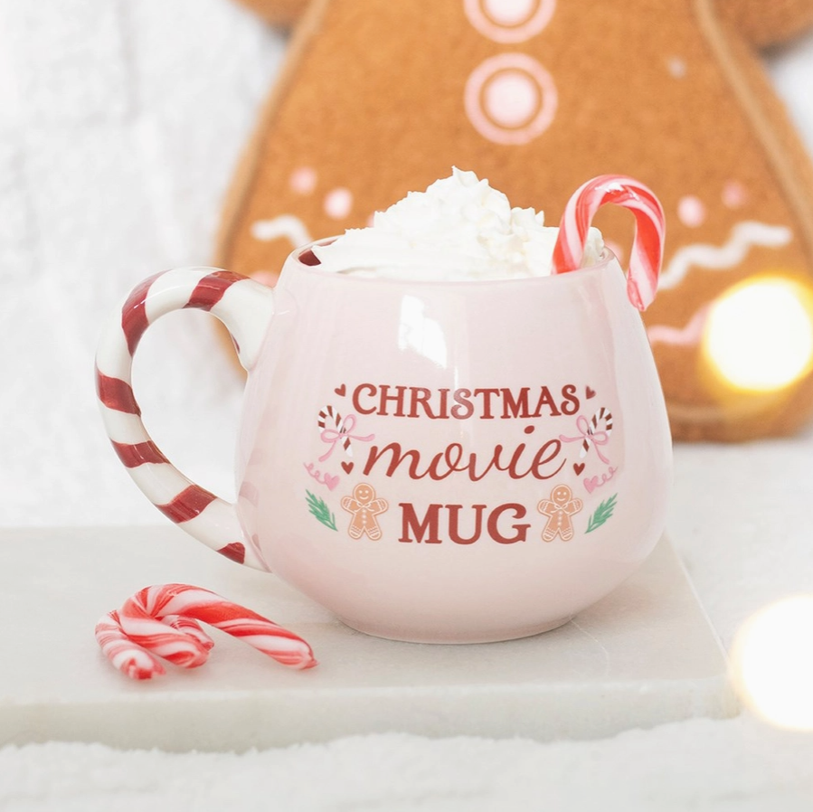 Rundad mugg - Christmas movie mug