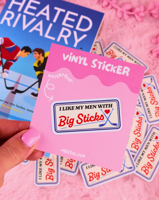 Vinyl sticker - I like men with big sticks