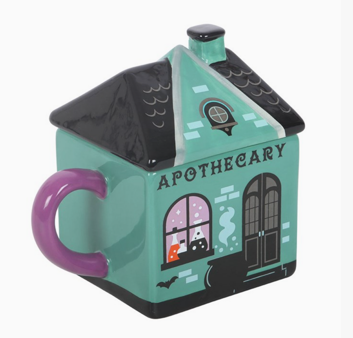 Mugg med lock - Apothecary Shop