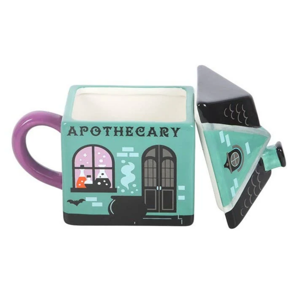 Mugg med lock - Apothecary Shop